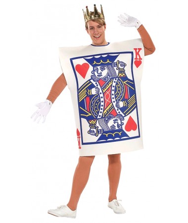 King of Hearts Playing Card ADULT HIRE